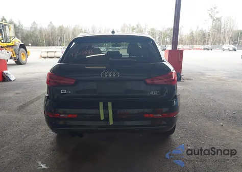 2016 Audi Q3 2.0T Premium Plus from USA, damaged, VIN WA1EFCFS6GR015567